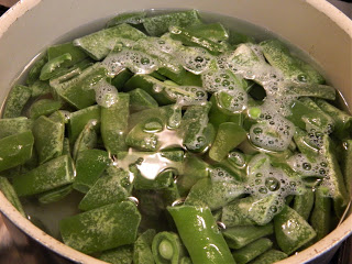 Fasole verde la cuptor