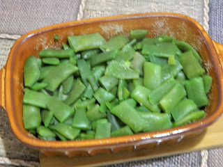 Fasole verde la cuptor