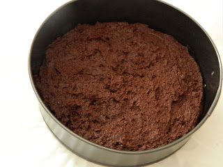 Desert tort de post cu ciocolata si piersici-reteta nr 800