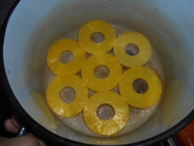 Desert prajitura cu ananas