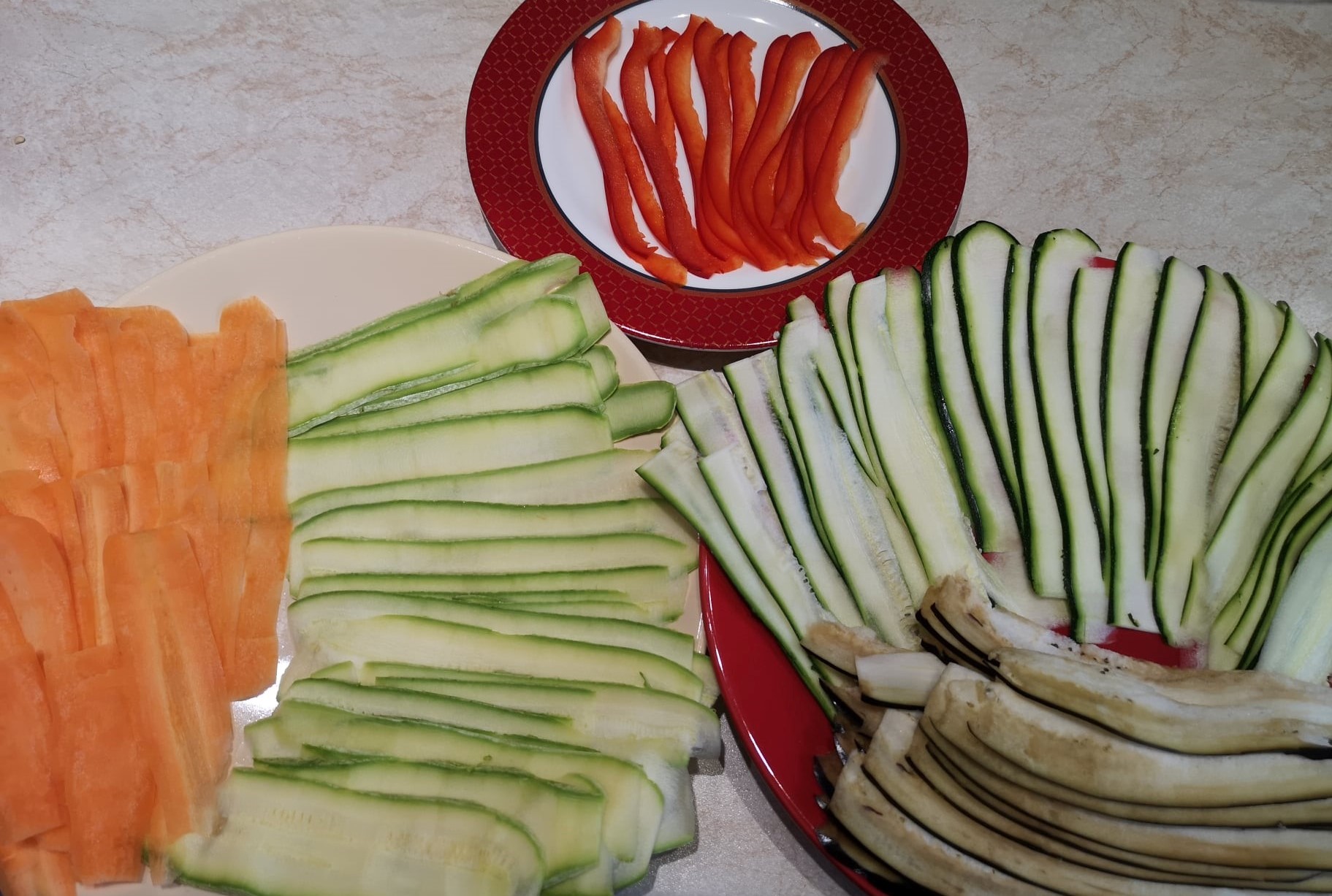 Tarta spiralata cu legume