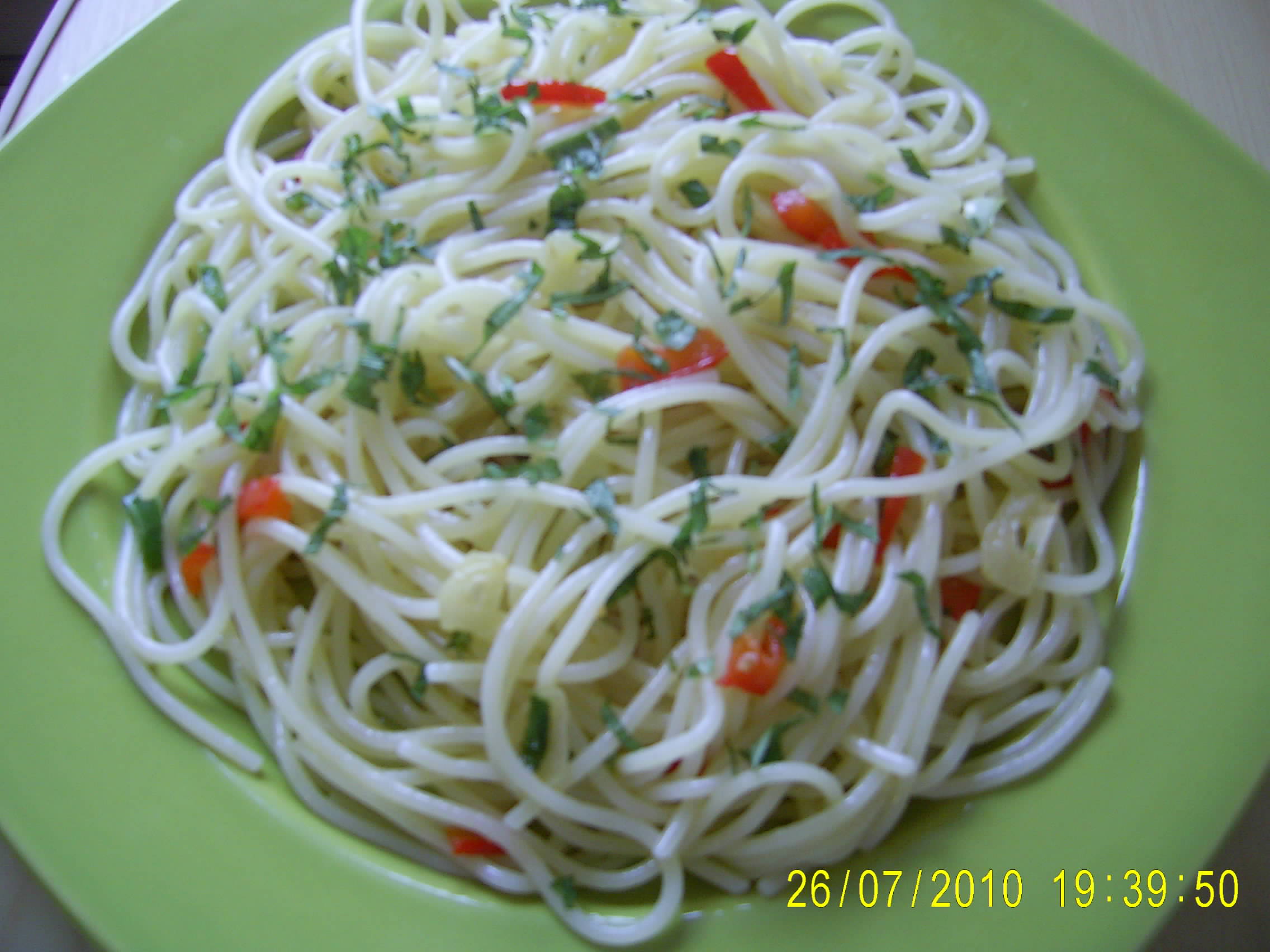 Spaghetti aglio,oglio&peperoncino