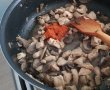 Paste cu pui si ciuperci in sos de smantana-4