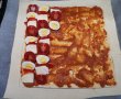 Placinta cu mozzarella, oua de prepelita si rosii cherry-4