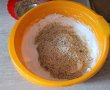 Desert prajitura in straturi, cu crema de zmeura si vanilie-16