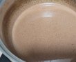 Desert tort cu crema de ciocolata, capsuni si fructe-7