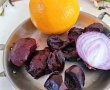 Salata de sfecla rosie, portocale si branza cremoasa-1