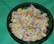 Salata cu pui, ciuperci si porumb-11
