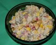 Salata cu pui, ciuperci si porumb-13