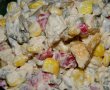 Salata cu pui, ciuperci si porumb-14