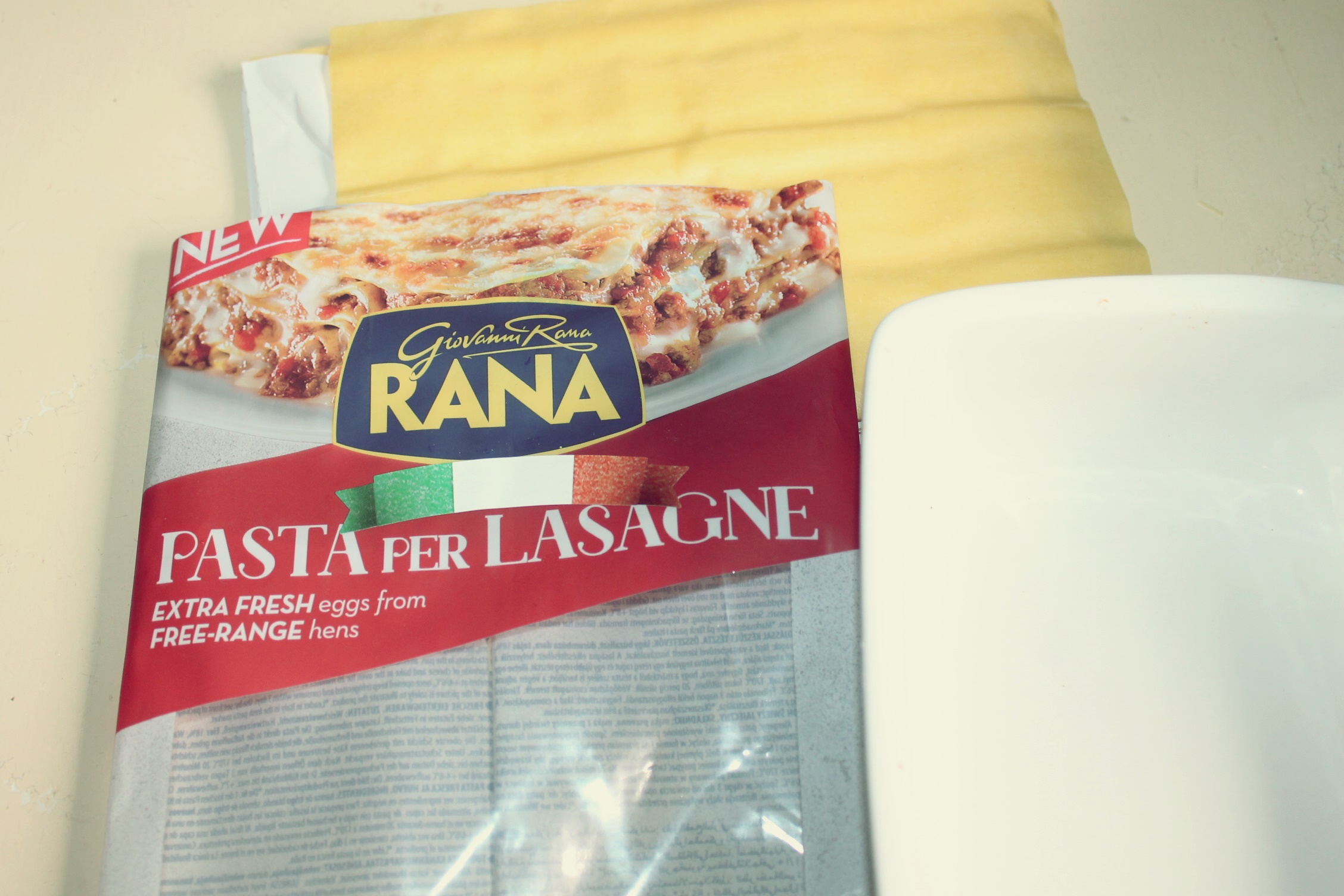 Lasagna inedită