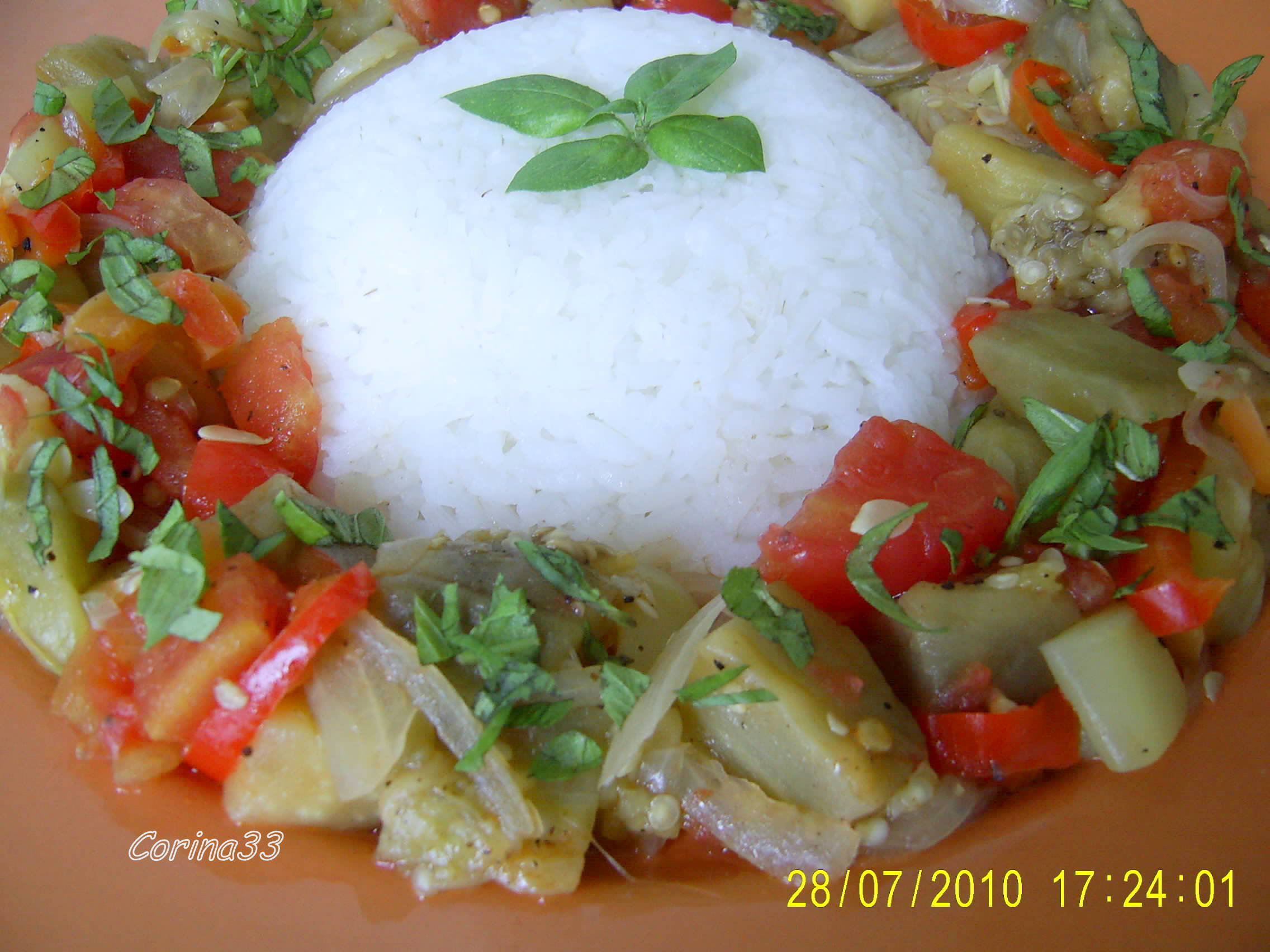 Ghiveci de legume cu orez