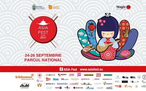 ASIA Fest revine cu a opta editie, ce va avea loc intre 24 – 26 septembrie, in Parcul National din Bucuresti