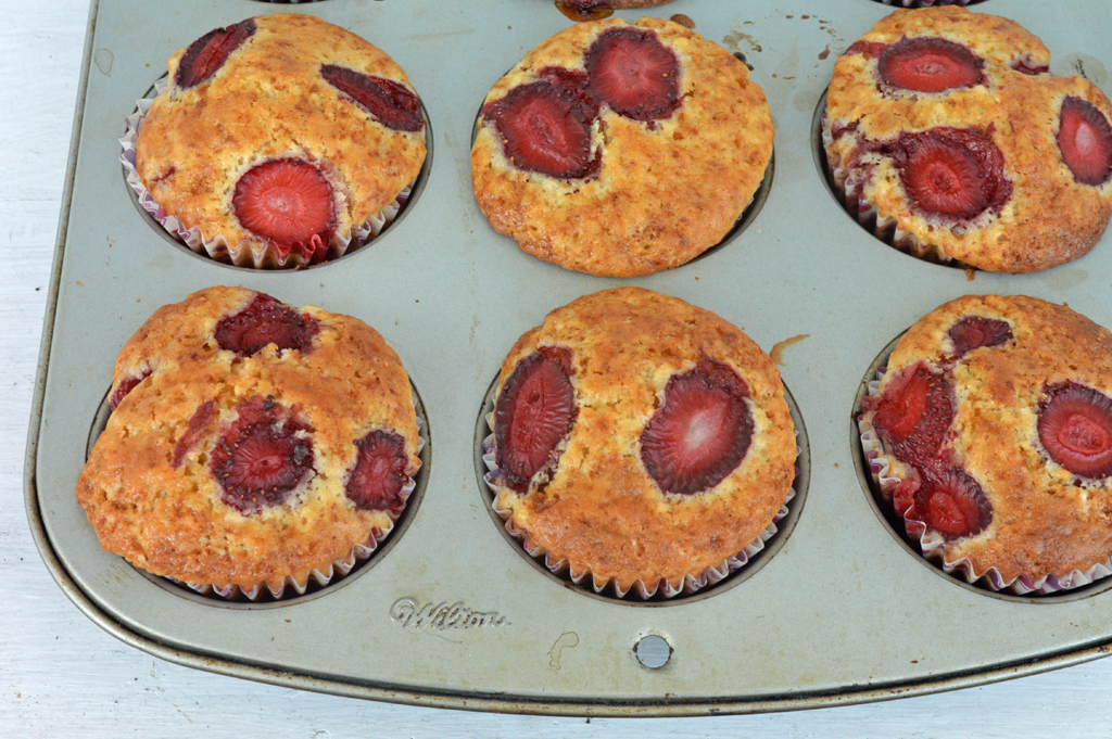 Desert muffins cu fructe