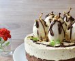 Desert tort cu pere, nuci si crema caramel-7