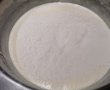 Desert prajitura cu pere si budinca de vanilie-4