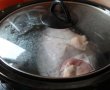 Supa din piept de curcan cu taitei de casa la slow cooker Crock Pot-1