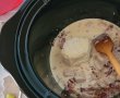 Paste cu pui si bacon in sos, la slow cooker Crock Pot-6