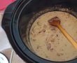Paste cu pui si bacon in sos, la slow cooker Crock Pot-7