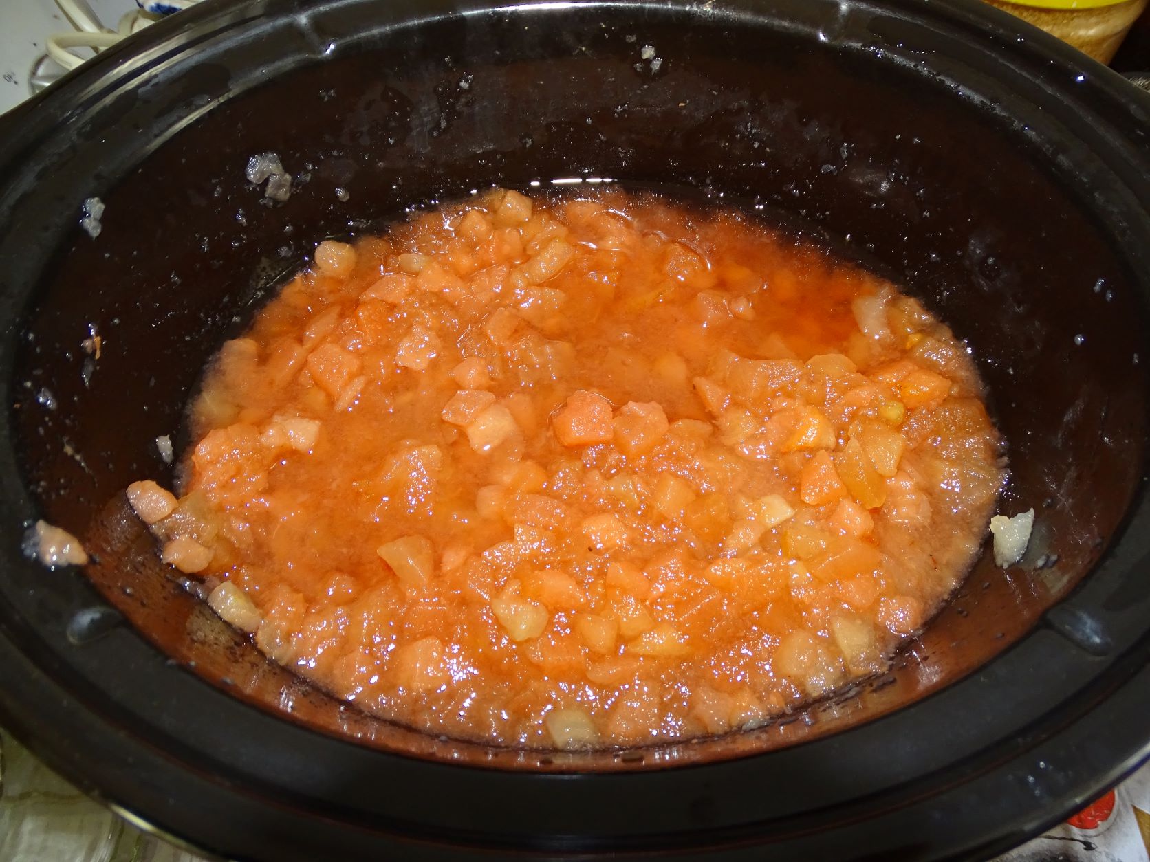 Gem de mere si pere la slow cooker Crock Pot
