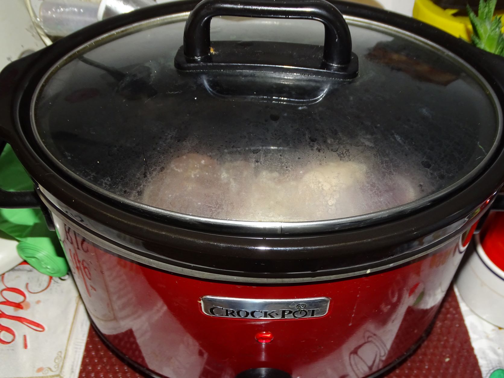 Pastrama de oaie la slow cooker Crock Pot