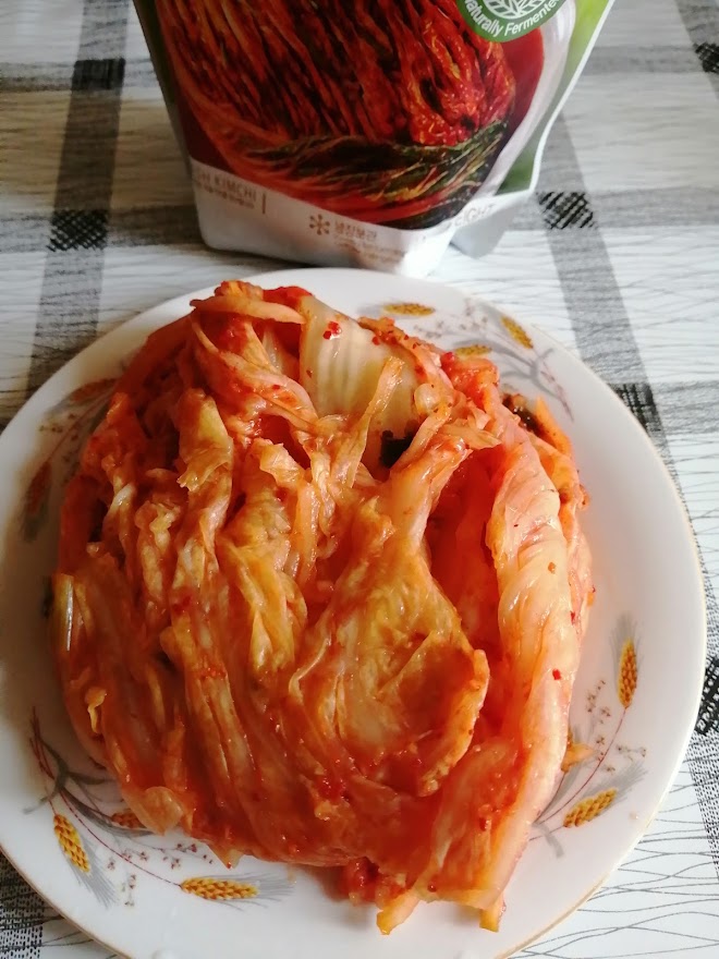 Supa ramen cu Kimchi