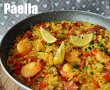 Paella cu creveti si chorizo-3
