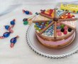 Desert tort cu fructe de padure si ciocolata (bucuria copiilor)-12