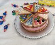 Desert tort cu fructe de padure si ciocolata (bucuria copiilor)-13