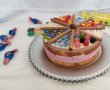 Desert tort cu fructe de padure si ciocolata (bucuria copiilor)-14