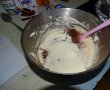 Desert tort cu iaurt, mascarpone si piersici-2