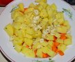 Cosulete de jambon umplute cu legume, coapte in oala de lut-4