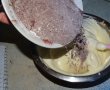 Desert prajitura cu afine si crema pralina-9