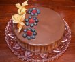 Desert tort cu namelaka de ciocolata si jeleu de zmeura-28