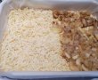 Desert Sharlotka, prajitura poloneza cu mere si crema de vanilie-14
