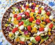 Salata cu mozzarella si crutoane de mamaliga-13