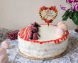 Desert tort aniversar cu crema de mascarpone si fructe - reteta cu nr. 1100-12