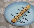 Desert clatite fragede, cu mere in aluat, umplute cu dulceata-14