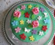 Desert tort Pajistea cu flori - 5 ani de bucataras-7