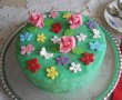Desert tort Pajistea cu flori - 5 ani de bucataras-10