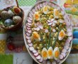 Salata de cartofi, cu oua, ceapa verde si ridichi rosii-0