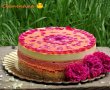 Desert tort cu dulceata de trandafiri-15