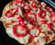 Pizza rapida cu aluat din tortillas-5