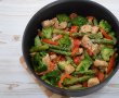 Sparanghel cu carne de curcan si broccoli-10
