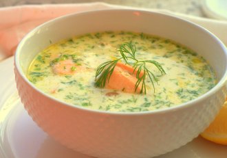 Reteta de Lohikeitto, supa finlandeza de somon (nr.10 din Top Best Soups in the World)