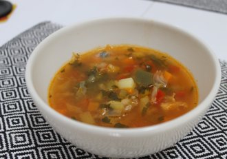 Reteta de ciorba de fasole verde cu carne de pui