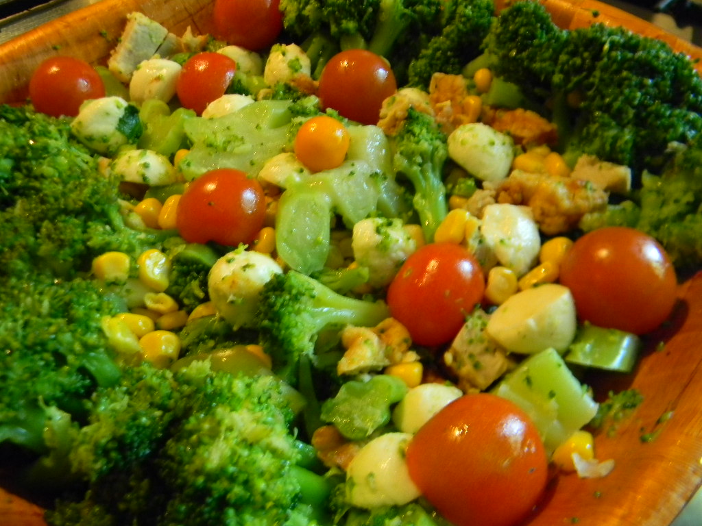 Reteta de salata broccoli cu mozzarella