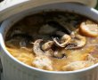 Supa delicioasa de ciuperci brune cu branzeturi-15