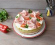 Tort sarat cu mazare si crema de branza, un aperitiv festiv si gustos-5