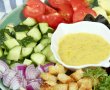 Salată cu dressing de muștar, rețeta rapidă și gustoasă-0